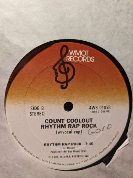 Count Coolout - Rhythm Rap Rock