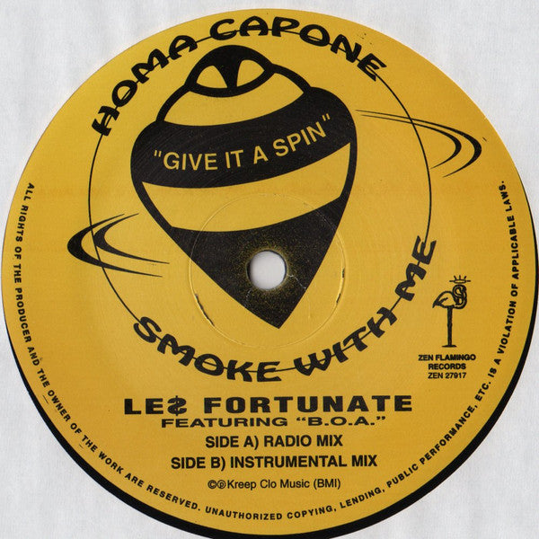 Le$ Fortunate - Homa Capone / Smoke With Me
