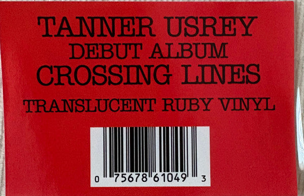 Tanner Usrey - Crossing Lines [TRANSLUCENT RUBY]