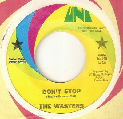 The Wasters (2) - Don't Stop