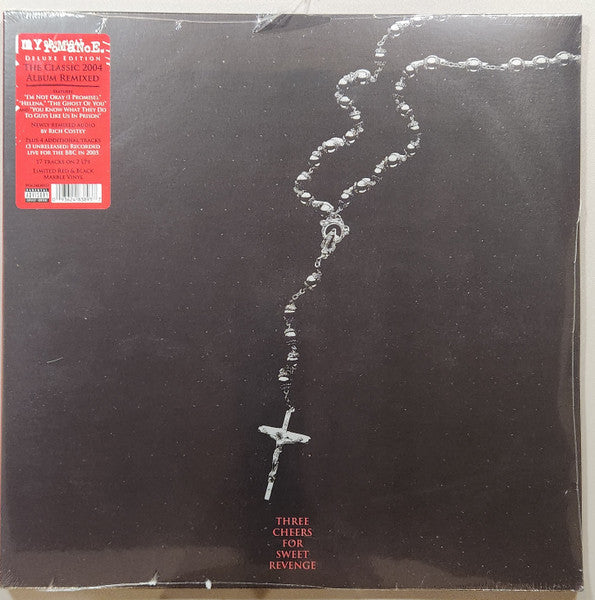 My Chemical Romance - Three Cheers For Sweet Revenge [RED + BLACK MARBLE VINYL]