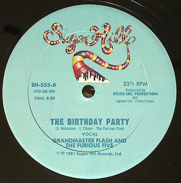 Grandmaster Flash & The Furious Five - The Birthday Party