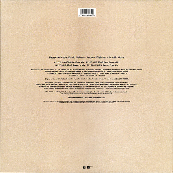 Depeche Mode - It's No Good