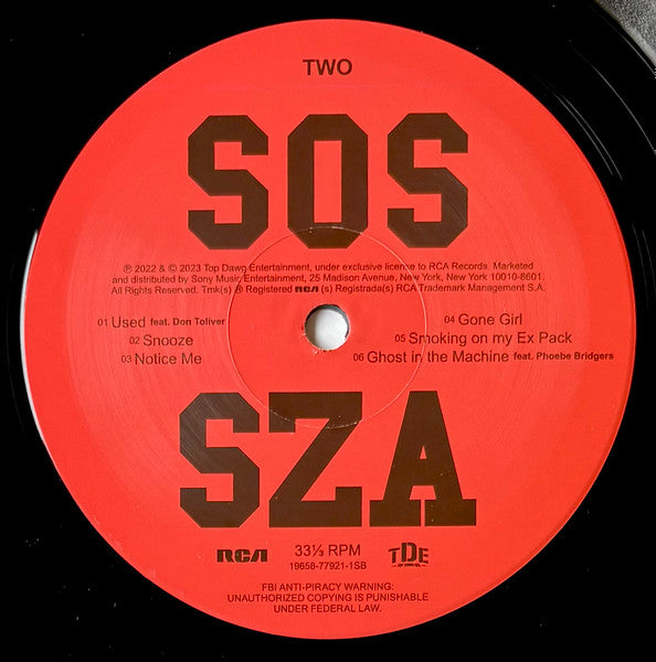 SZA (2) - SOS