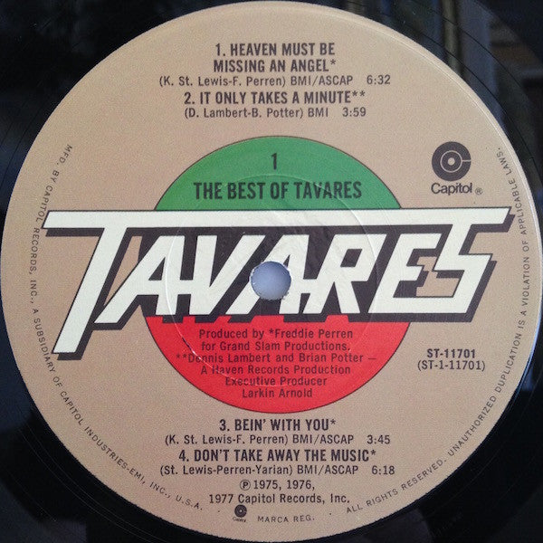 The Best Of Tavares
