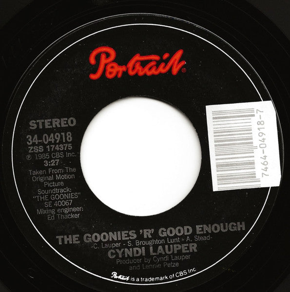 Cyndi Lauper - The Goonies 'R' Good Enough