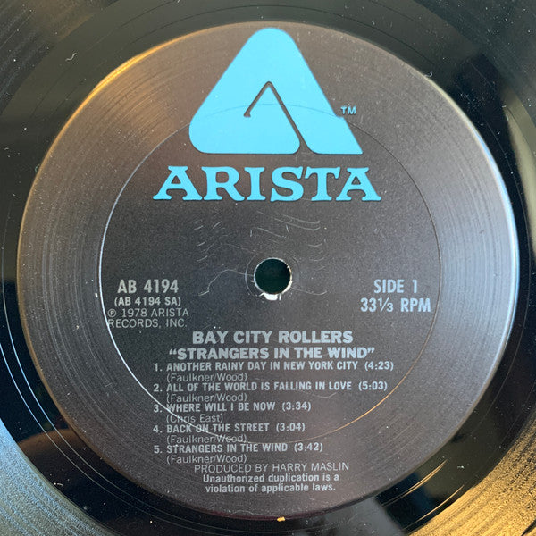 Bay City Rollers - Strangers In The Wind