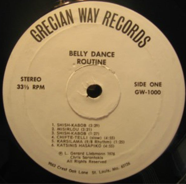 The Grecian Way - Music For Belly And Folk Dancing