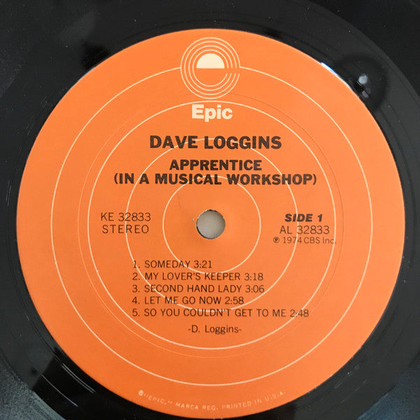 Dave Loggins - Apprentice (In A Musical Workshop)