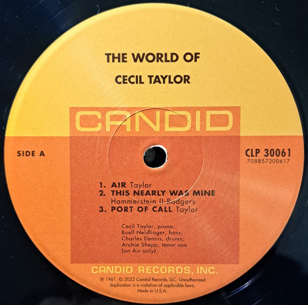 The World Of Cecil Taylor