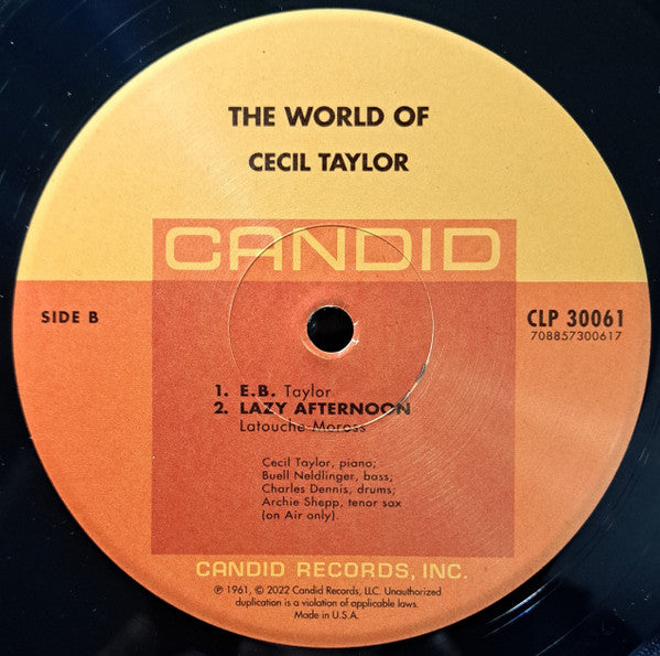 The World Of Cecil Taylor