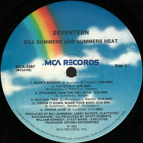 Bill Summers & Summers Heat - Seventeen