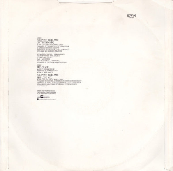 Howard Jones - No One Is To Blame