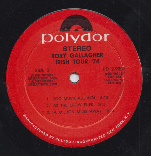 Rory Gallagher - Irish Tour '74