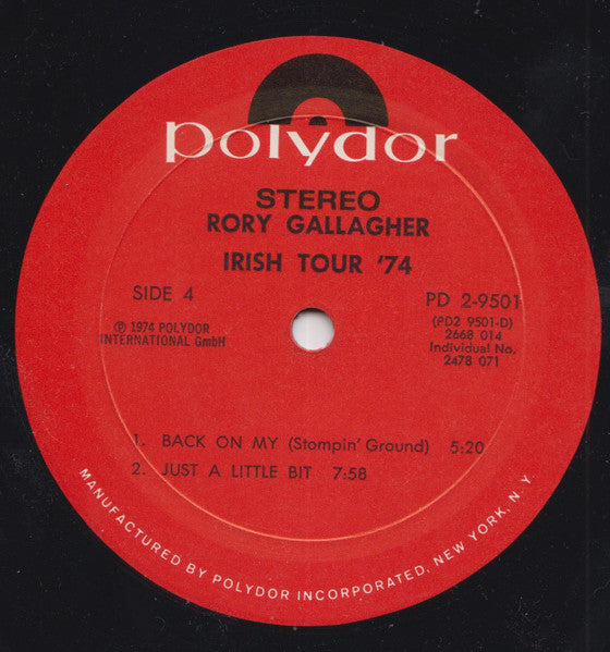 Rory Gallagher - Irish Tour '74