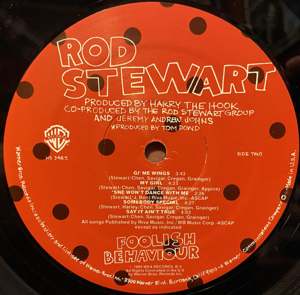 Rod Stewart - Foolish Behaviour