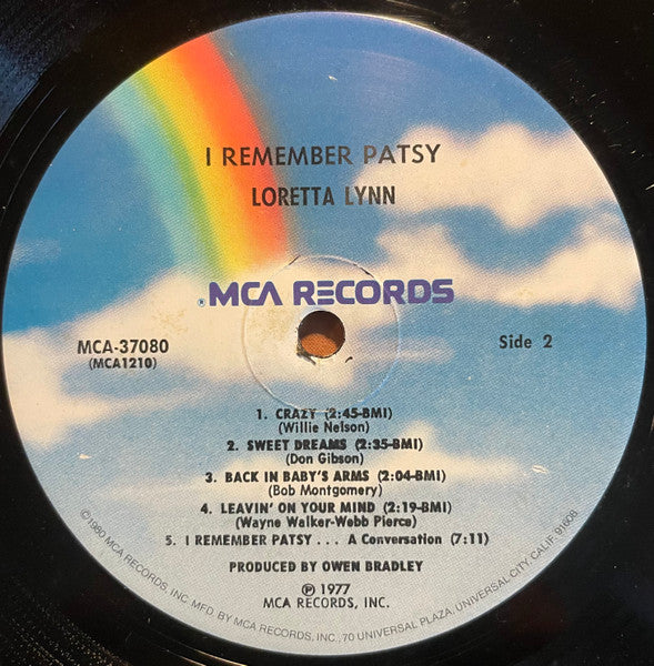 Loretta Lynn - I Remember Patsy