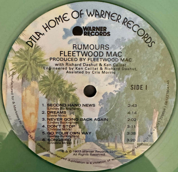 Fleetwood Mac - Rumours [COKE BOTTLE CLEAR VINYL]