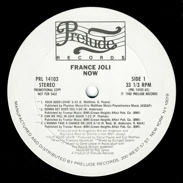 France Joli - Now!