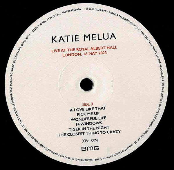 Live At The Royal Albert Hall 16 May 2023