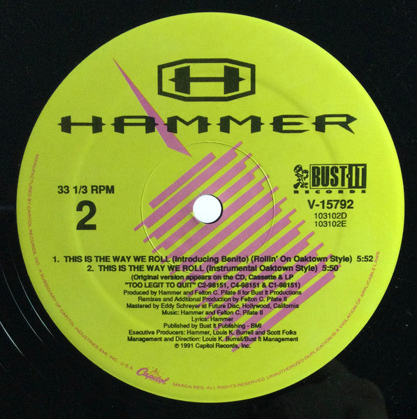 MC Hammer - This Is The Way We Roll
