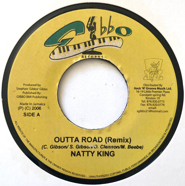 Natty King - Outta Road (Remix) / So In Love (Remix)