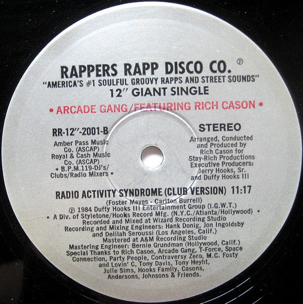 MC Fosty & Lovin' C - Radio Activity Rapp / Radio Activity Syndrome
