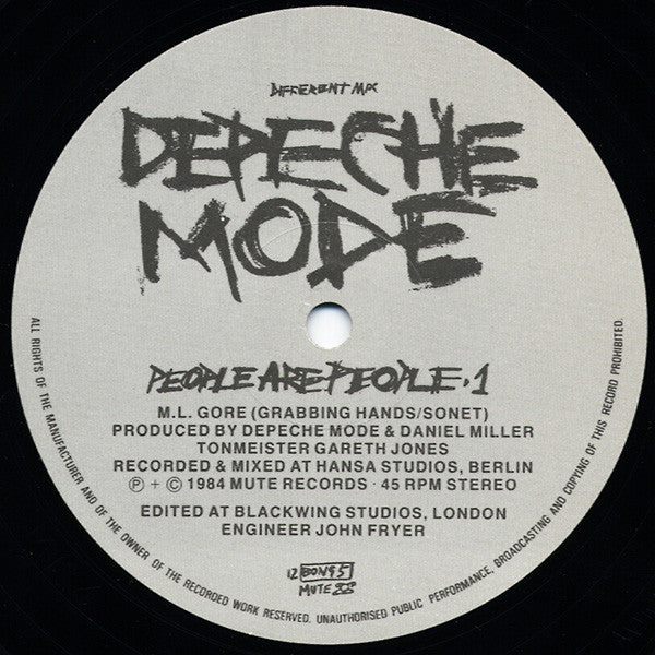 Depeche Mode - People Are People (Different Mix)