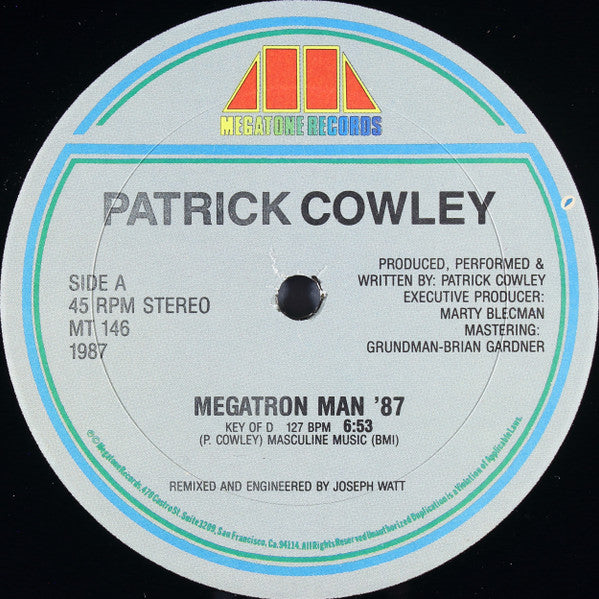 Patrick Cowley - Megatron Man '87