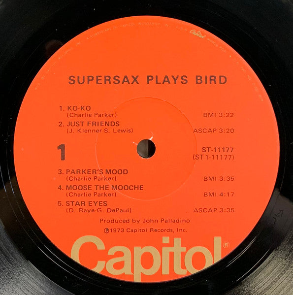 Supersax - Supersax Plays Bird