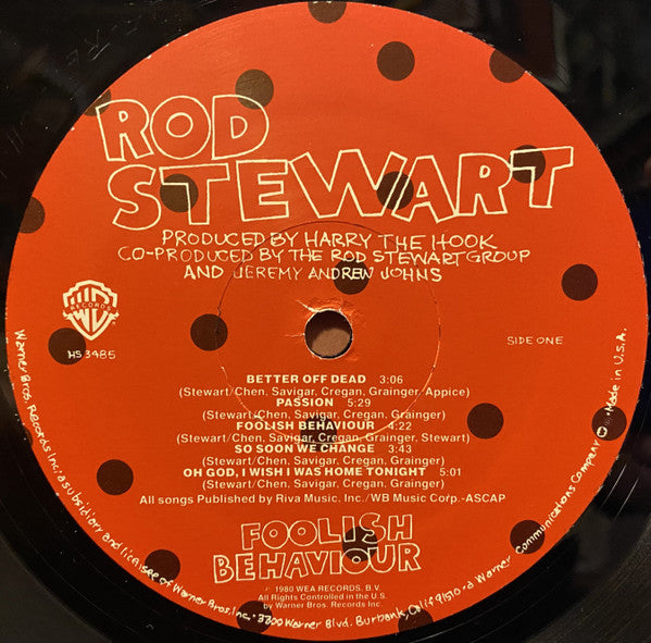 Rod Stewart - Foolish Behaviour