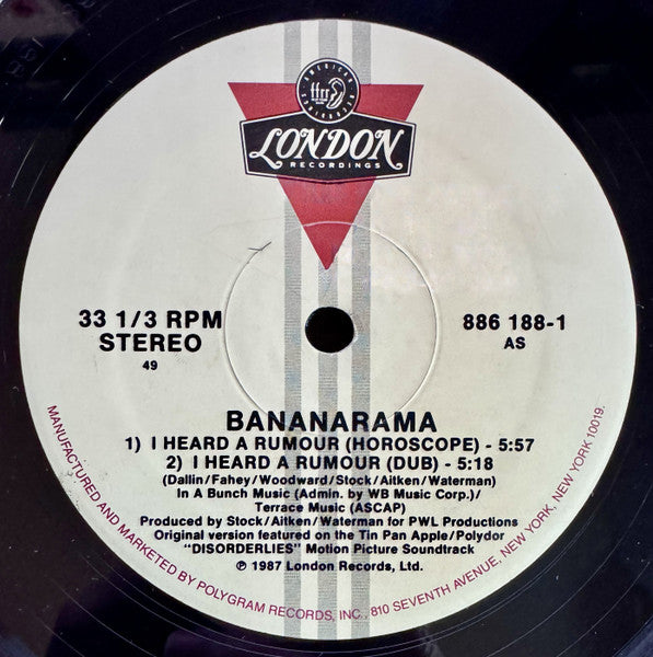 Bananarama - I Heard A Rumour