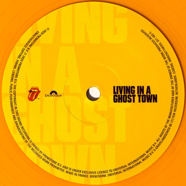 The Rolling Stones - Living In A Ghost Town [10" ORANGE VINYL]
