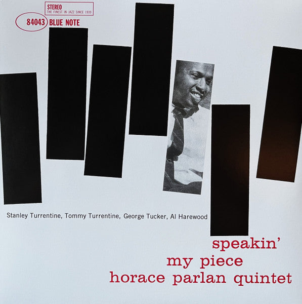 Horace Parlan Quintet - Speakin' My Piece