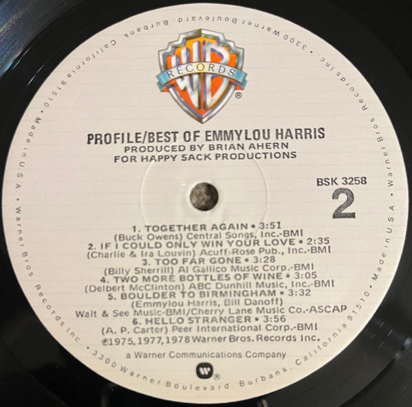 Profile / Best Of Emmylou Harris