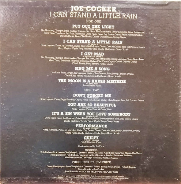 Joe Cocker - I Can Stand A Little Rain