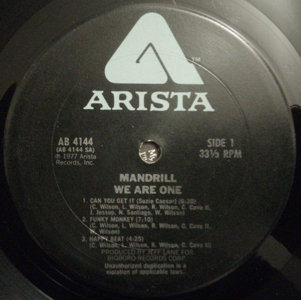 Mandrill - We Are One