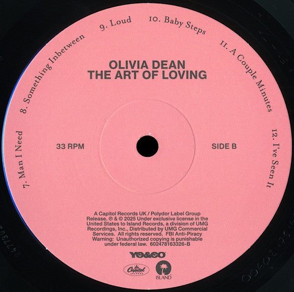 Olivia Dean - The Art Of Loving