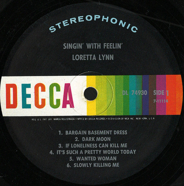 Loretta Lynn - Singin' With Feelin'