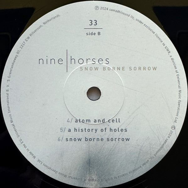 Nine Horses - Snow Borne Sorrow