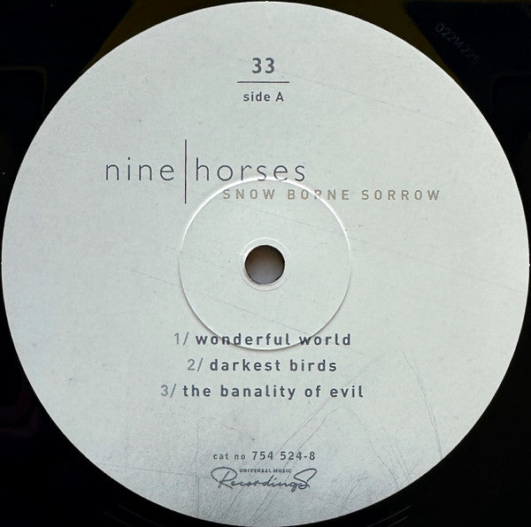 Nine Horses - Snow Borne Sorrow