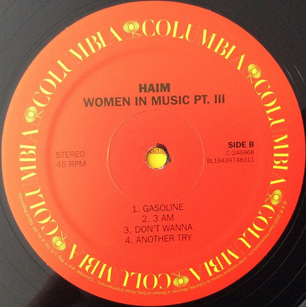 Haim (2) - Women In Music Pt. III