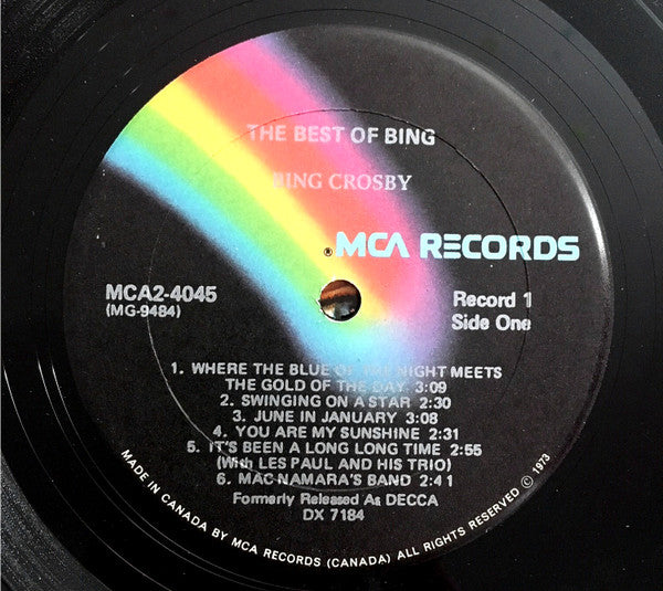 Bing Crosby - The Best Of Bing