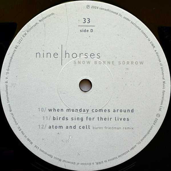 Nine Horses - Snow Borne Sorrow