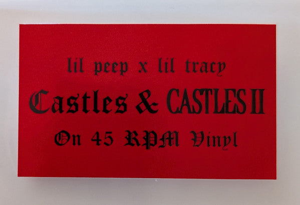 Lil Peep x Lil Tracy - Castles I / Castles II [9th Anniversary Edition, Quad-Split Red/Yellow Splatter & White/Black Splatter]