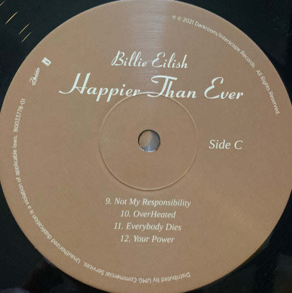 Billie Eilish - Happier Than Ever