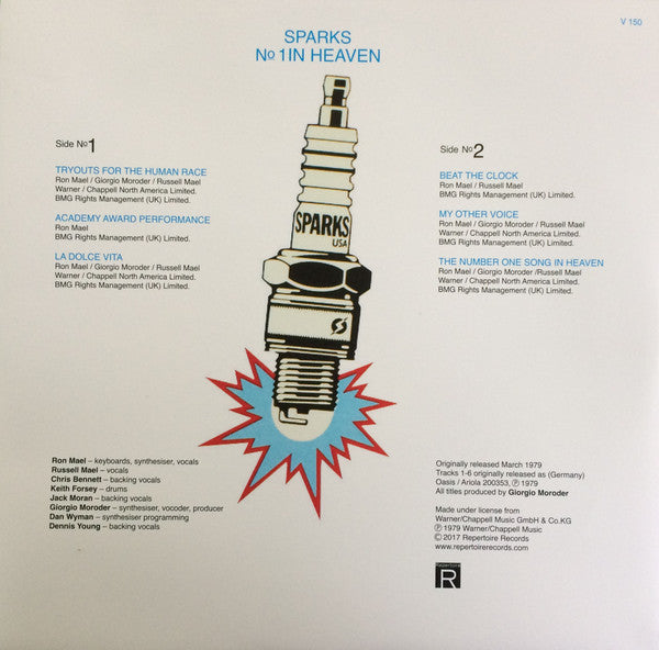 Sparks - No.1 In Heaven [BLUE LP + CD]
