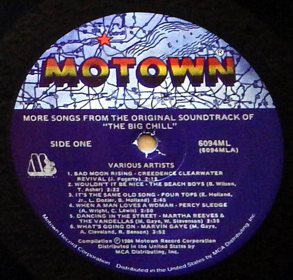 Various - More Songs From The Original Soundtrack Of The Big Chill