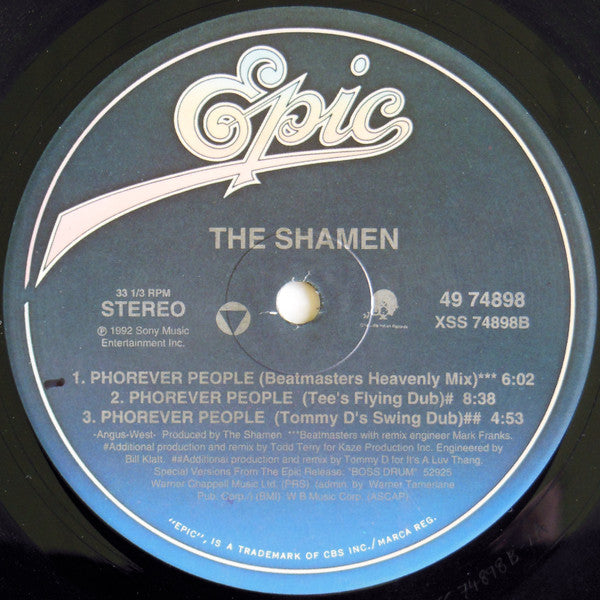 The Shamen - Boss Drum / Phorever People