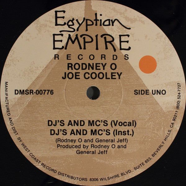 Rodney O & Joe Cooley - DJ's And MC's / Supercuts (Yeah Boy)